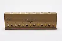 Wooden Somogyi Urine sugar comparator, c. 1930–1950