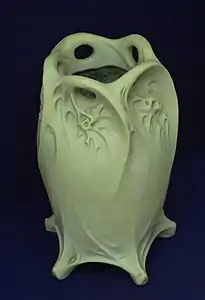 Vase designed by Hector Guimard and made by Lachenal, 1899