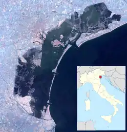 Vignole is located in Venetian Lagoon