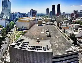 Parking structure and store