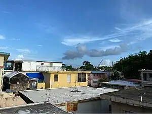 Villa Palmeras homes view from atop a home