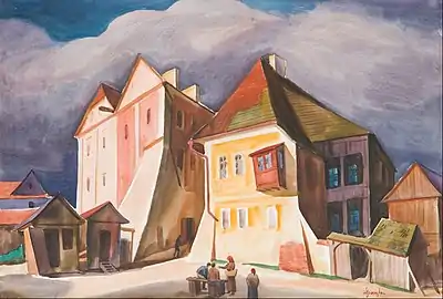 View of Kazimierz Dolny, Muzeum Sztuki w Łodzi