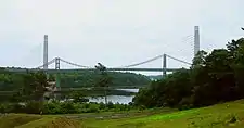The Waldo-Hancock and Penobscot Narrows Bridges from Ft. Knox (2007)