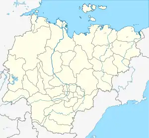 YKS is located in Sakha Republic