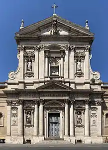 Facade of Santa Susanna, Rome by Carlo Maderno (1603)