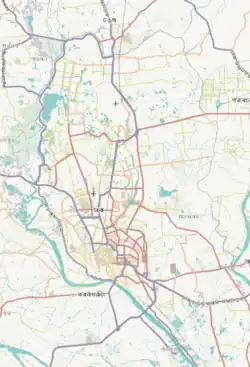 Dhaka is located in Dhaka