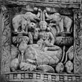 Queen Maya lustrated by Elephants.
