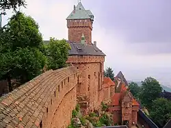 The Château du Haut-Koenigsbourg north of Colmar