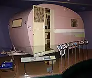 1956 Propert Trailaway Touring Caravan at the National Museum of Australia