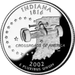 Indiana quarter