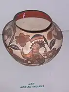 Acoma Pueblo, pottery jar, Field Museum