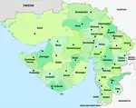 Map of Gujarat