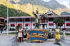 Main Square of Aguas Calientes
