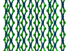 Structure of α-PdCl2
