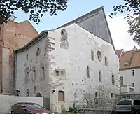 The Old Synagogue (Erfurt) is the oldest intact synagogue building in Europe, in parts around 1100 AD