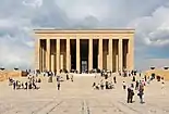 Anıtkabir, the mausoleum of Mustafa Kemal Atatürk in Ankara, Turkey