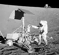 Surveyor 3, Pete Conrad, and Apollo 12 on the Moon, 1969