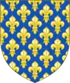 Early coat-of-arms of the House of Capet (France ancient)