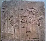 Assyrian archers, from a relief of about 728 BC, British Museum