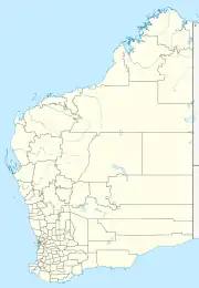 Kalgoorlie–Boulder is located in Western Australia