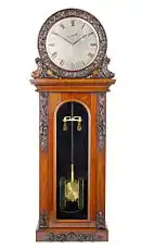 photograph of an early electromagnetic clock