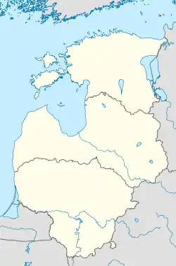 Riga is located in Baltic states