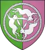 "Three rabbits" motif, Coat of arms of Corbenay, France