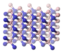 Cubic form (c-BN)sphalerite structure analogous to diamond