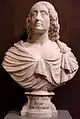 Marble bust of Elizabeth, Queen of Bohemia, circa 1641, by François Dieussart.