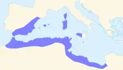 Carthaginian Empire in 323&nbsp;BC