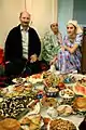 Family celebrating eid, Tajikistan