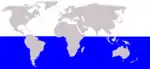 Antarctic minke whale range