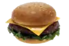 A cheeseburger