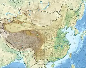 Location in China