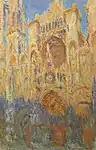 Rouen Cathedral at sunset, 1893, Musée Marmottan Monet