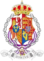 Coat of arms as widow (1941–1969)