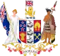 Coat of arms (1911–1956) of New Zealand