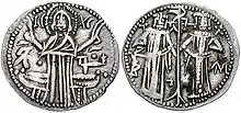 A medieval coin
