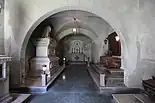 A mausoleum containing the remains of several Brazilian royals, as well as those of Franciscan friars, in the Convent of Santo Antônio, Rio de Janeiro