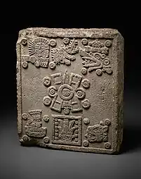 Aztec, Coronation Stone of Motecuhzoma II (Stone of the Five Suns) 1503
