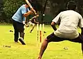 Cricket was introduced to India by the British. Now it is the country's most popular sport.