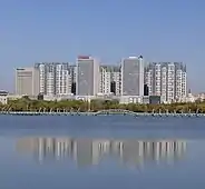 People playing basketball