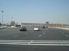 32-lane toll plaza at Delhi-Gurgaon Expressway in Gurgaon, India
