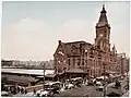 Chicago and North Western's Wells Street Station, c. 1900