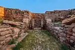 North Gate of Dholavira, an Indus valley civilisation archeological site built around the 3rd Millennium B.C in modern day Gujarat.