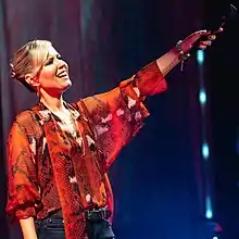 Dido performing in 2019
