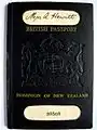 New Zealand passport