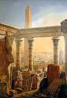 Frontispiece of Description de l'Égypte, published in 38 volumes between 1809 and 1829.