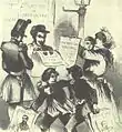 The 1848 presidential campaign pitted Louis Napoleon against General Cavaignac, the Minister of Defense of the Provisional Government, and the leaders of the socialists.
