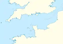 Guernsey is located in English Channel